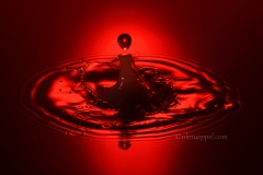 lady in red